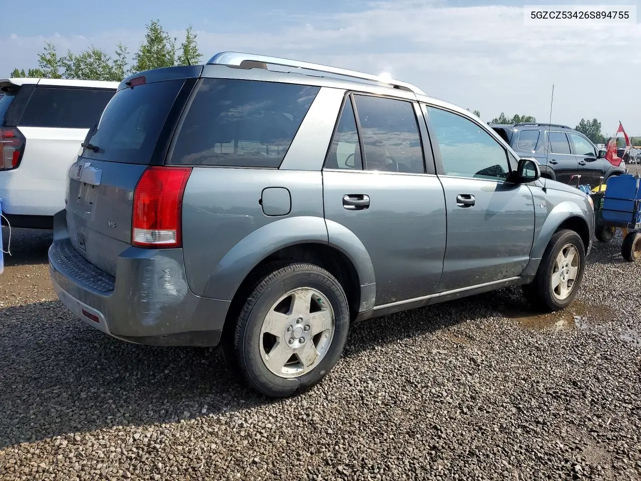 2006 Saturn Vue VIN: 5GZCZ53426S894755 Lot: 76296475