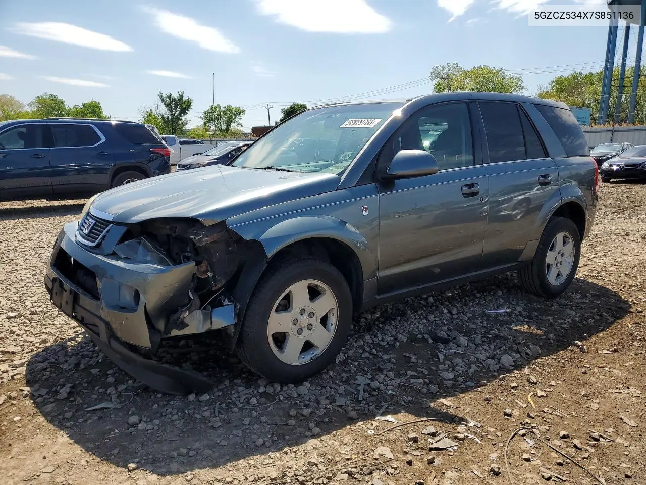 2007 Saturn Vue VIN: 5GZCZ534X7S851136 Lot: 52829766