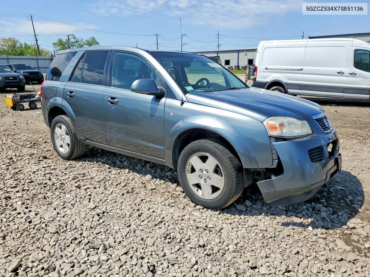 2007 Saturn Vue VIN: 5GZCZ534X7S851136 Lot: 52829766