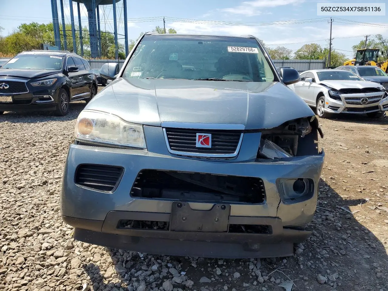 2007 Saturn Vue VIN: 5GZCZ534X7S851136 Lot: 52829766