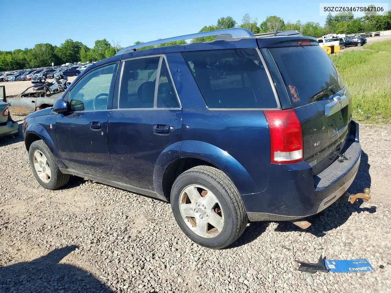 2007 Saturn Vue VIN: 5GZCZ63467S847106 Lot: 55669086