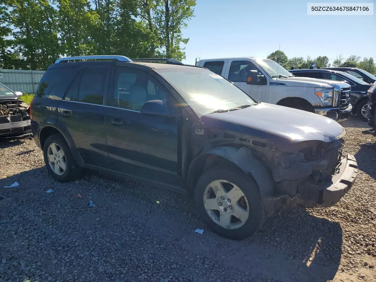 2007 Saturn Vue VIN: 5GZCZ63467S847106 Lot: 55669086