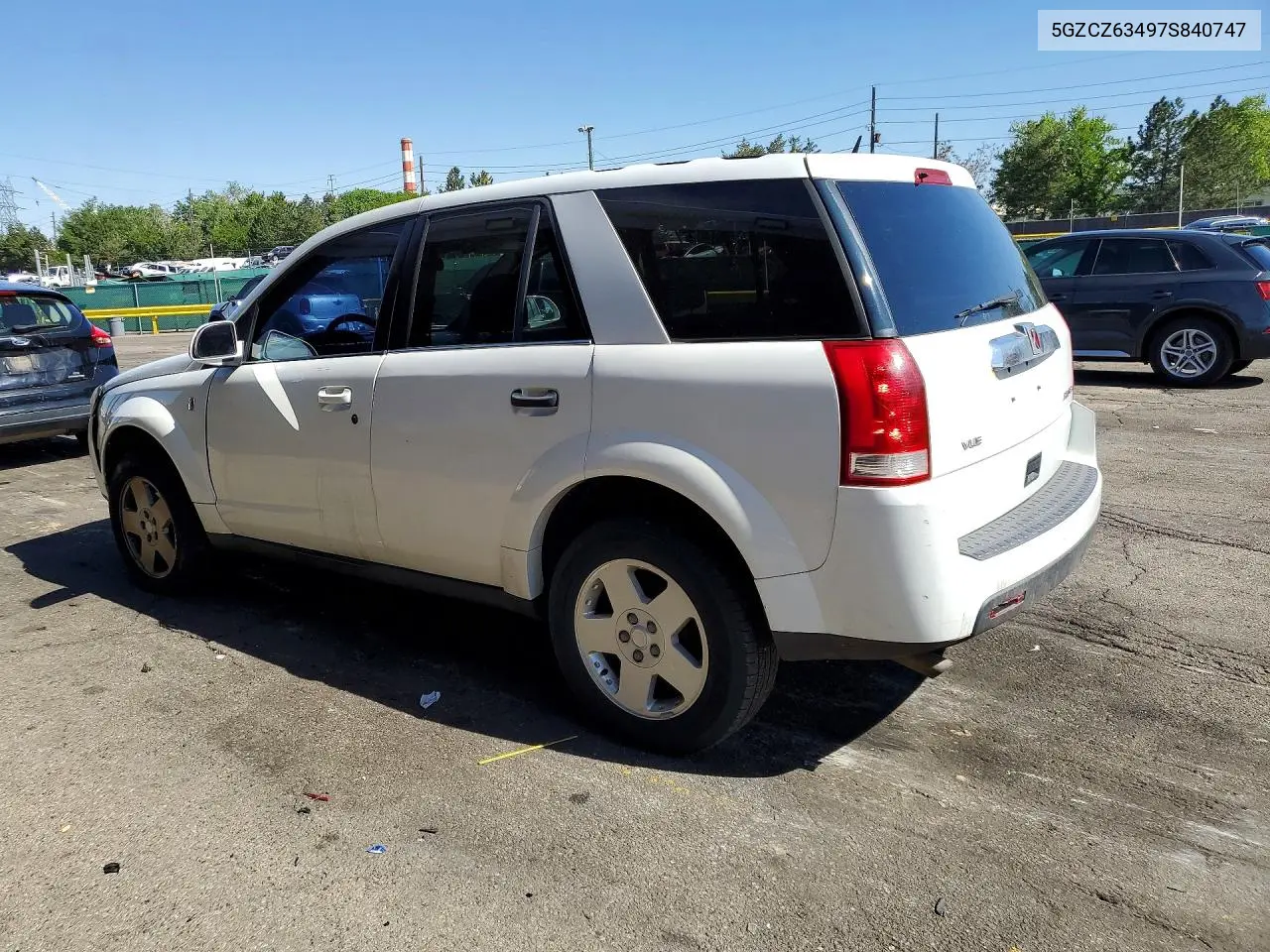2007 Saturn Vue VIN: 5GZCZ63497S840747 Lot: 58970126