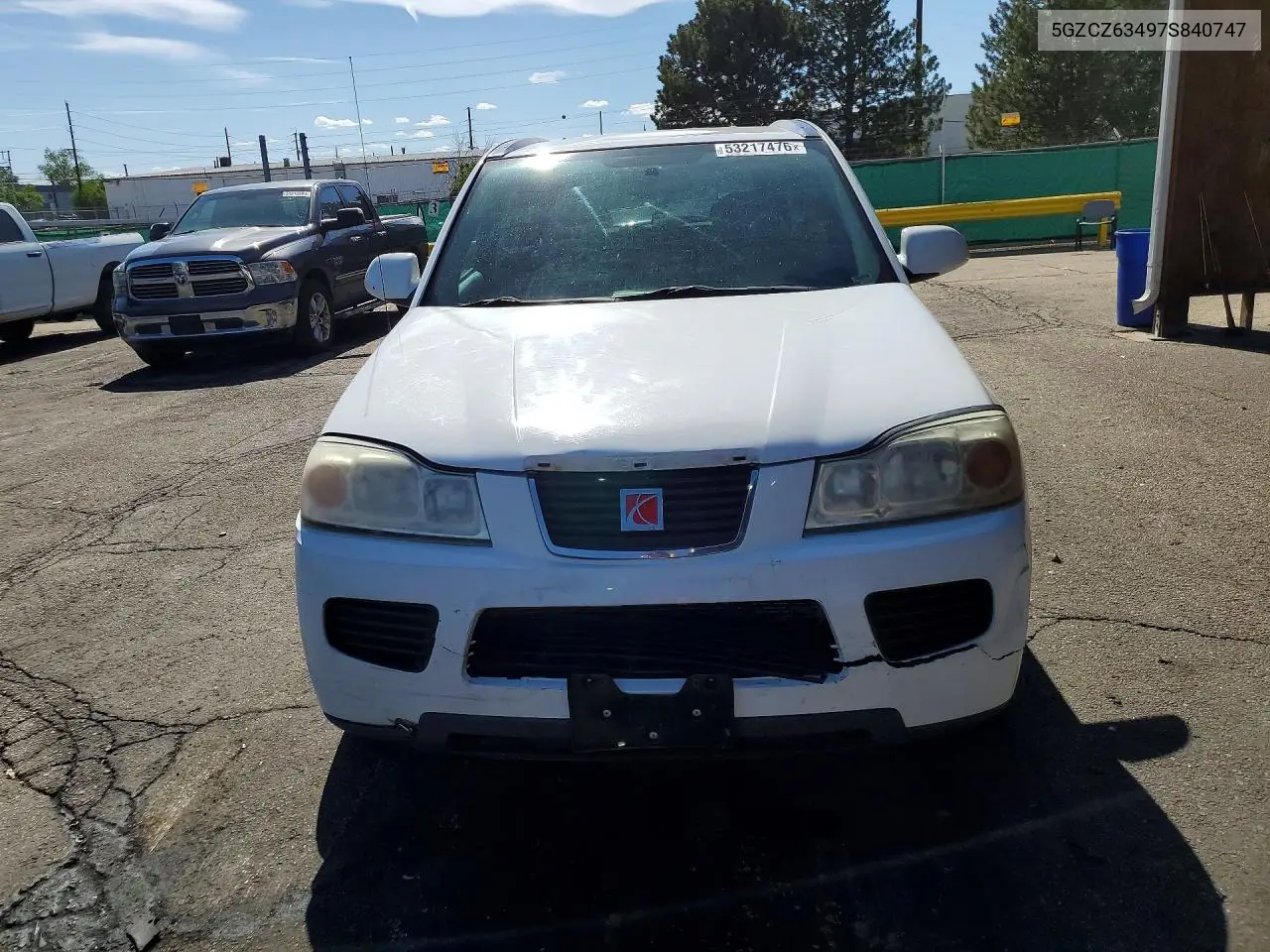 2007 Saturn Vue VIN: 5GZCZ63497S840747 Lot: 58970126