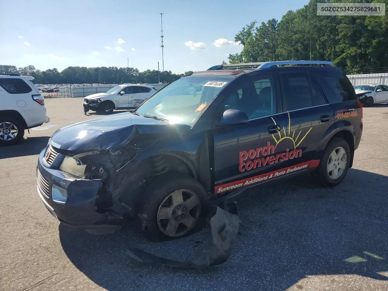 2007 Saturn Vue VIN: 5GZCZ53427S829681 Lot: 59076696