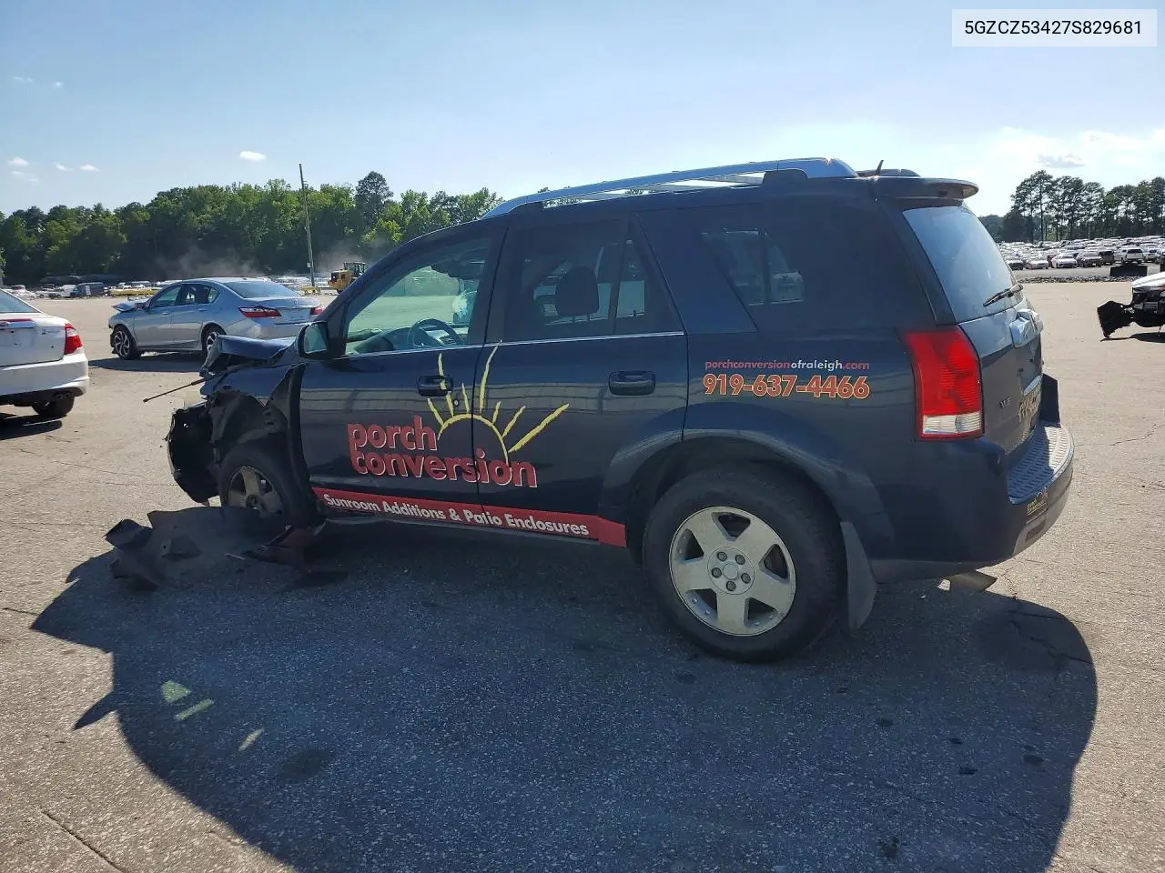 2007 Saturn Vue VIN: 5GZCZ53427S829681 Lot: 59076696
