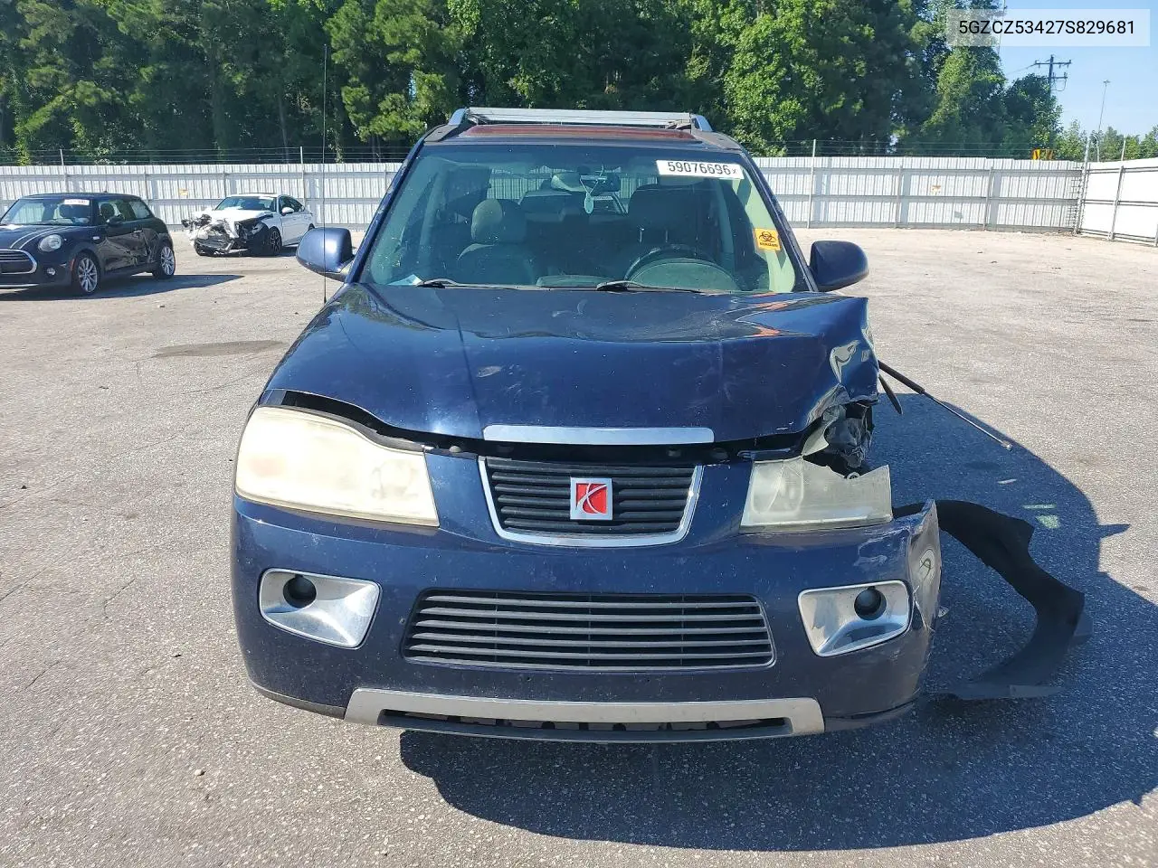 2007 Saturn Vue VIN: 5GZCZ53427S829681 Lot: 59076696