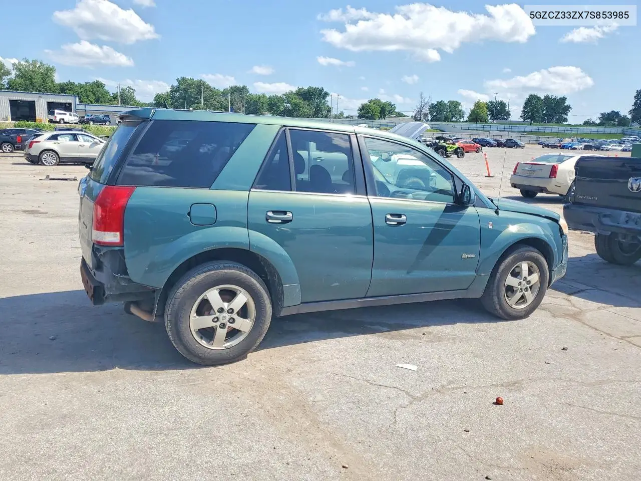 2007 Saturn Vue Hybrid VIN: 5GZCZ33ZX7S853985 Lot: 59292216