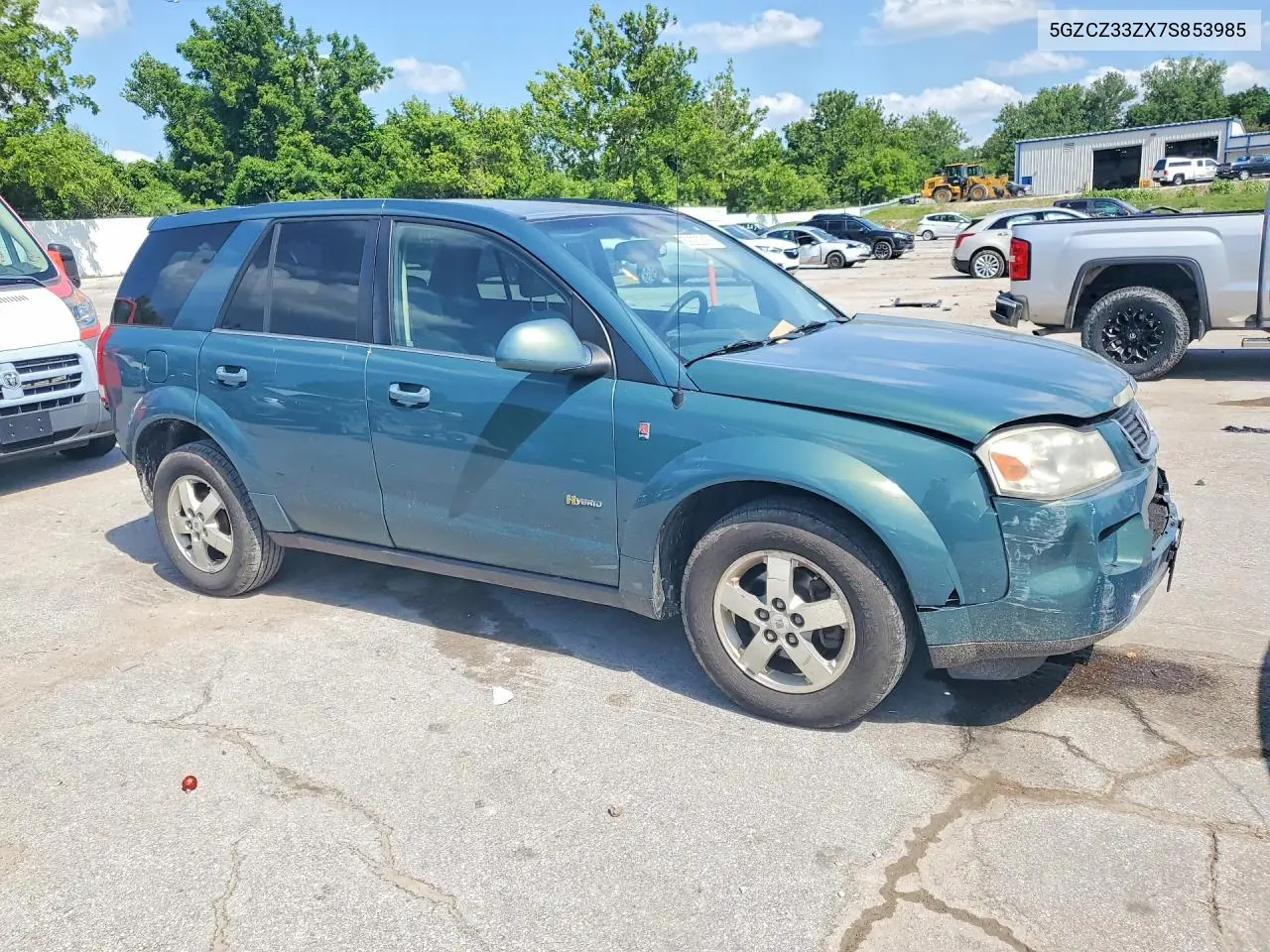 2007 Saturn Vue Hybrid VIN: 5GZCZ33ZX7S853985 Lot: 59292216