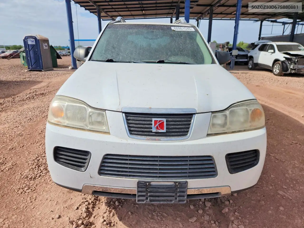 2007 Saturn Vue VIN: 5GZCZ33D67S880881 Lot: 60961546