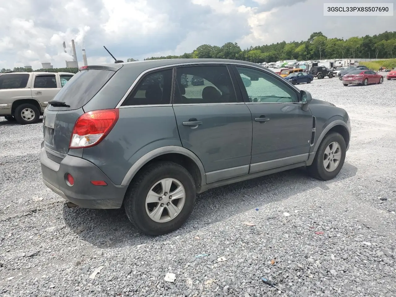 3GSCL33PX8S507690 2008 Saturn Vue Xe