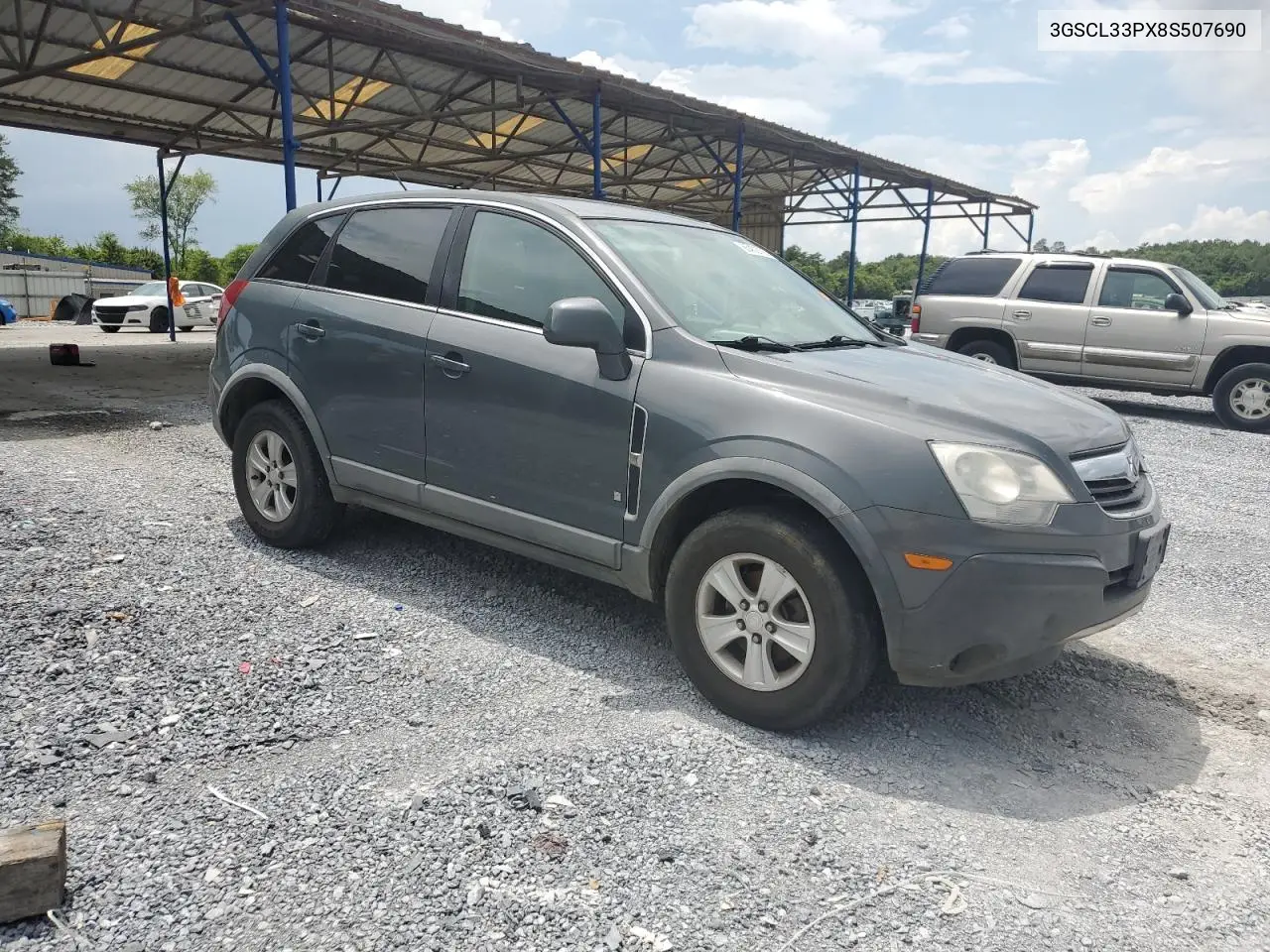 3GSCL33PX8S507690 2008 Saturn Vue Xe