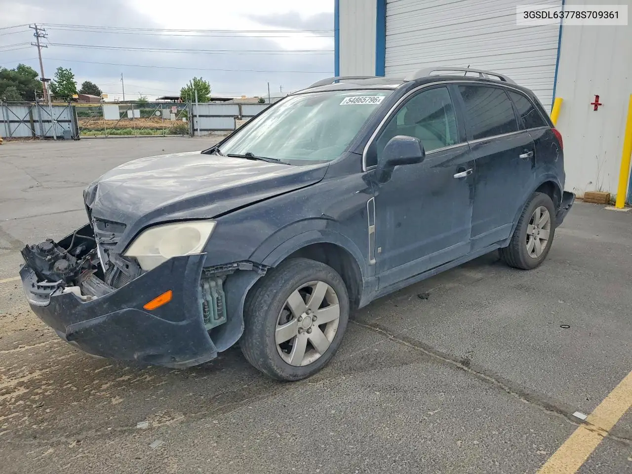 2008 Saturn Vue Xr VIN: 3GSDL63778S709361 Lot: 54865796