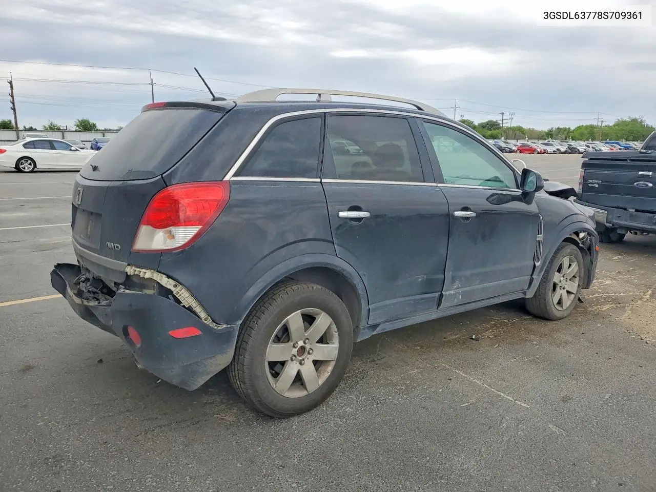 2008 Saturn Vue Xr VIN: 3GSDL63778S709361 Lot: 54865796