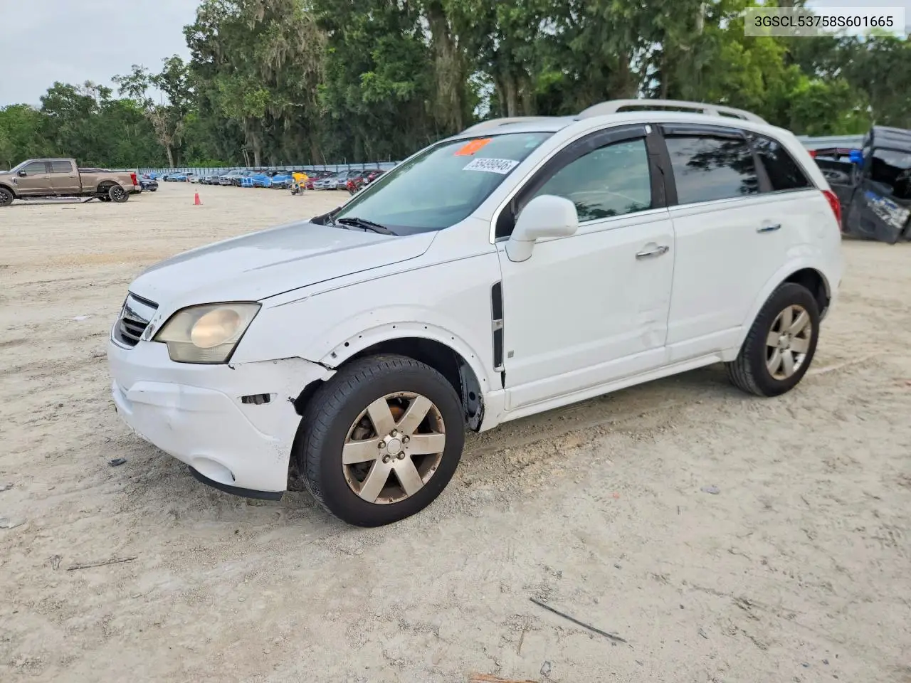 2008 Saturn Vue Xr VIN: 3GSCL53758S601665 Lot: 55499846