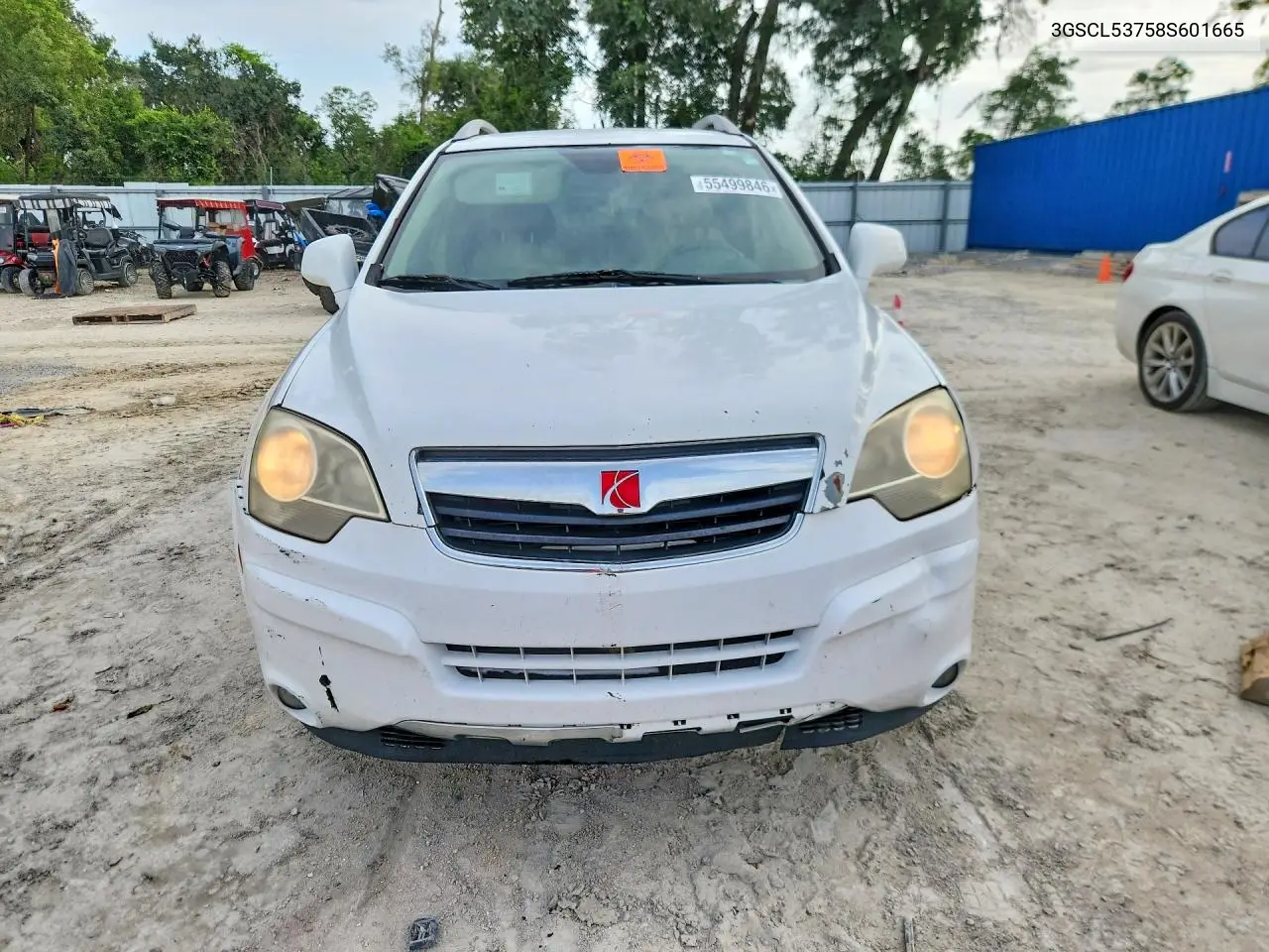 2008 Saturn Vue Xr VIN: 3GSCL53758S601665 Lot: 55499846
