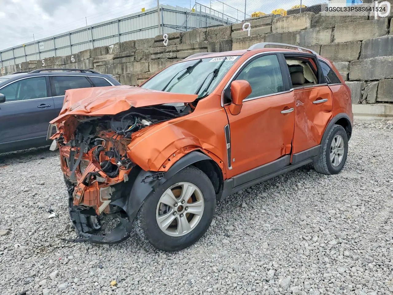 2008 Saturn Vue Xe VIN: 3GSCL33P58S641524 Lot: 55504626