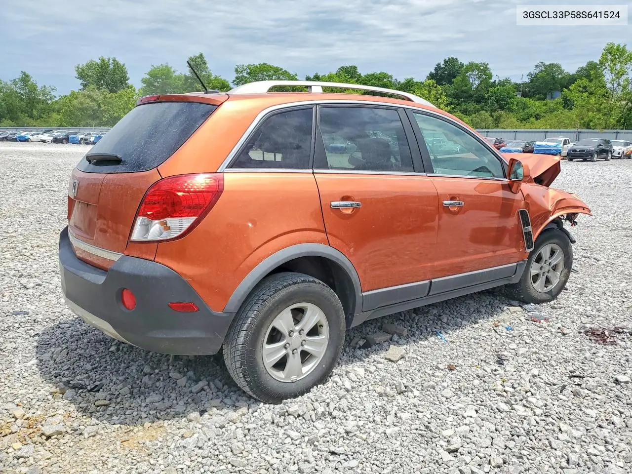 2008 Saturn Vue Xe VIN: 3GSCL33P58S641524 Lot: 55504626