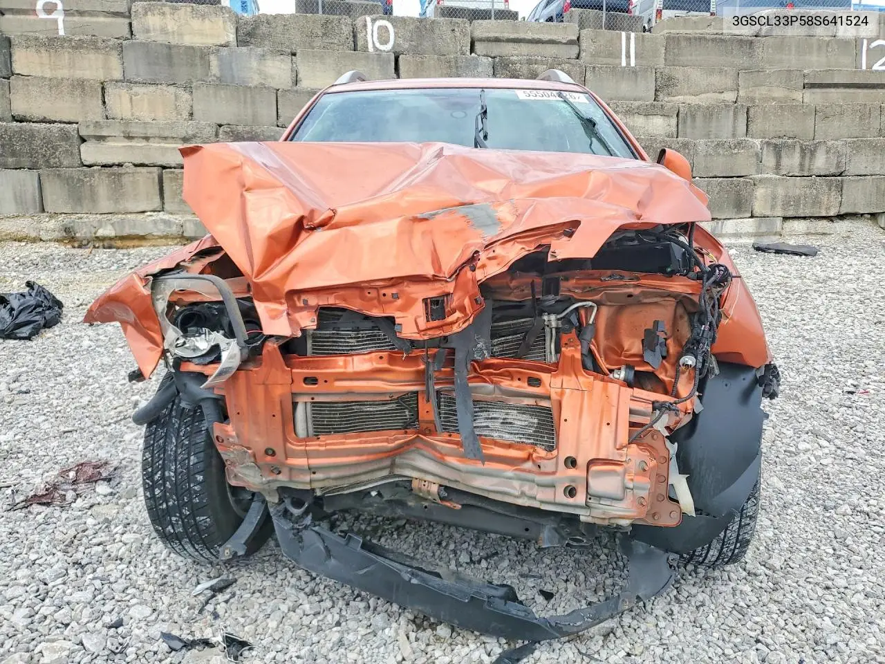 2008 Saturn Vue Xe VIN: 3GSCL33P58S641524 Lot: 55504626