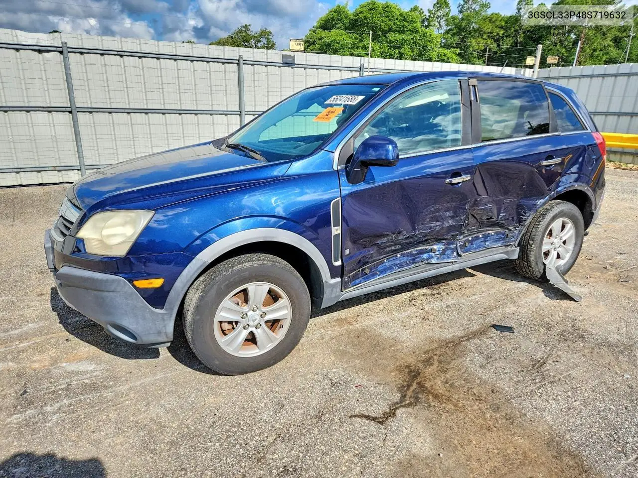 2008 Saturn Vue Xe VIN: 3GSCL33P48S719632 Lot: 56041686