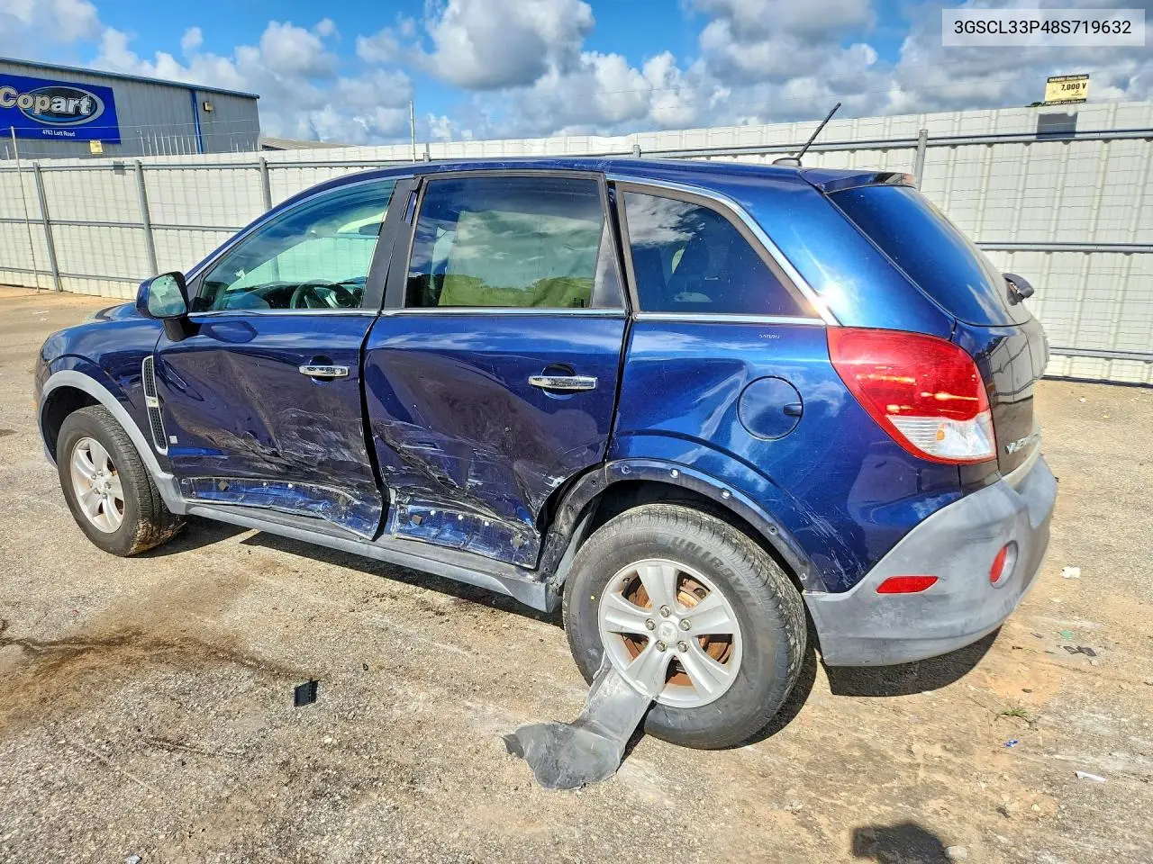 2008 Saturn Vue Xe VIN: 3GSCL33P48S719632 Lot: 56041686
