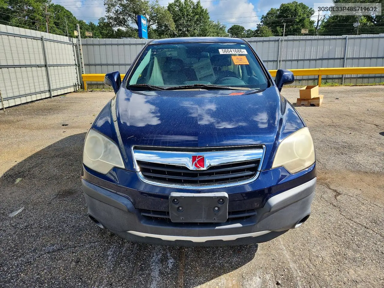2008 Saturn Vue Xe VIN: 3GSCL33P48S719632 Lot: 56041686