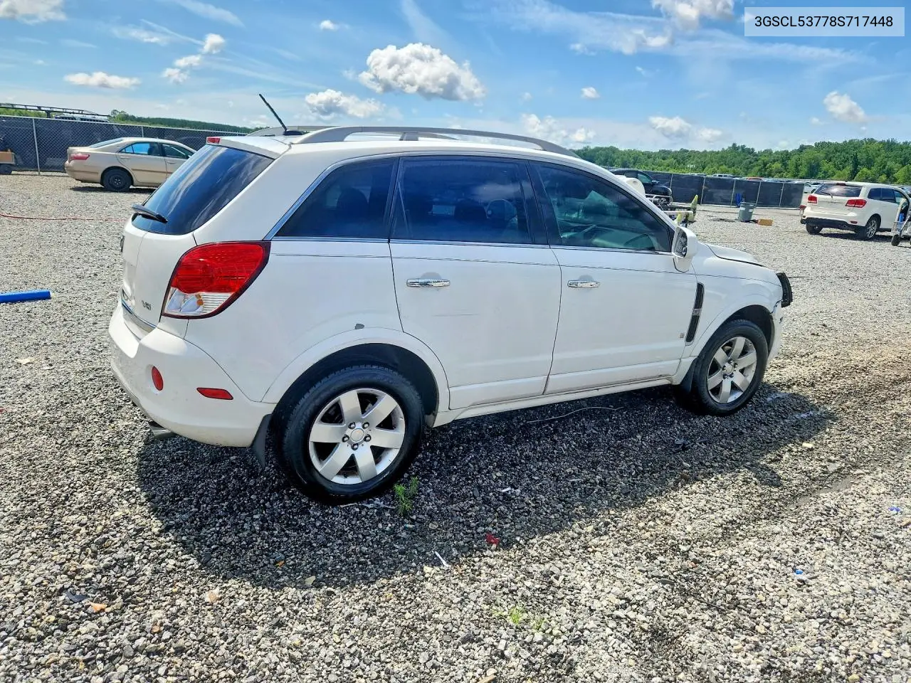 2008 Saturn Vue Xr VIN: 3GSCL53778S717448 Lot: 57521736