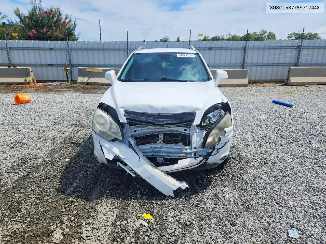 2008 Saturn Vue Xr VIN: 3GSCL53778S717448 Lot: 57521736