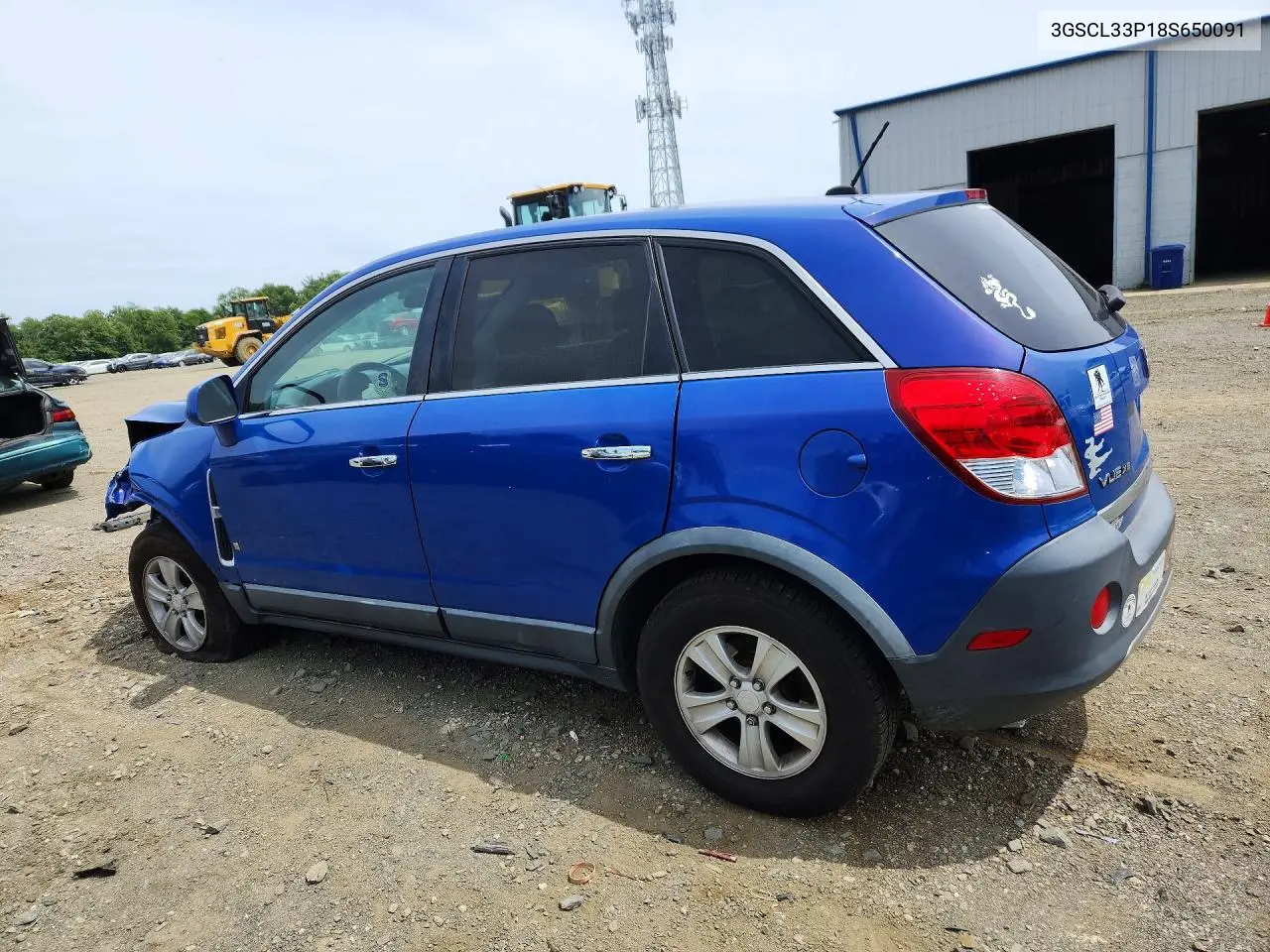 2008 Saturn Vue Xe VIN: 3GSCL33P18S650091 Lot: 57919976