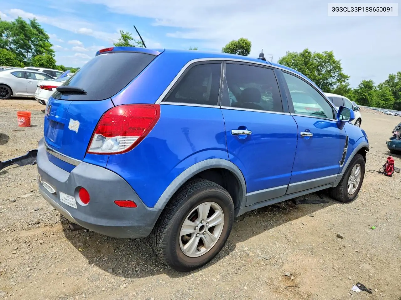 2008 Saturn Vue Xe VIN: 3GSCL33P18S650091 Lot: 57919976