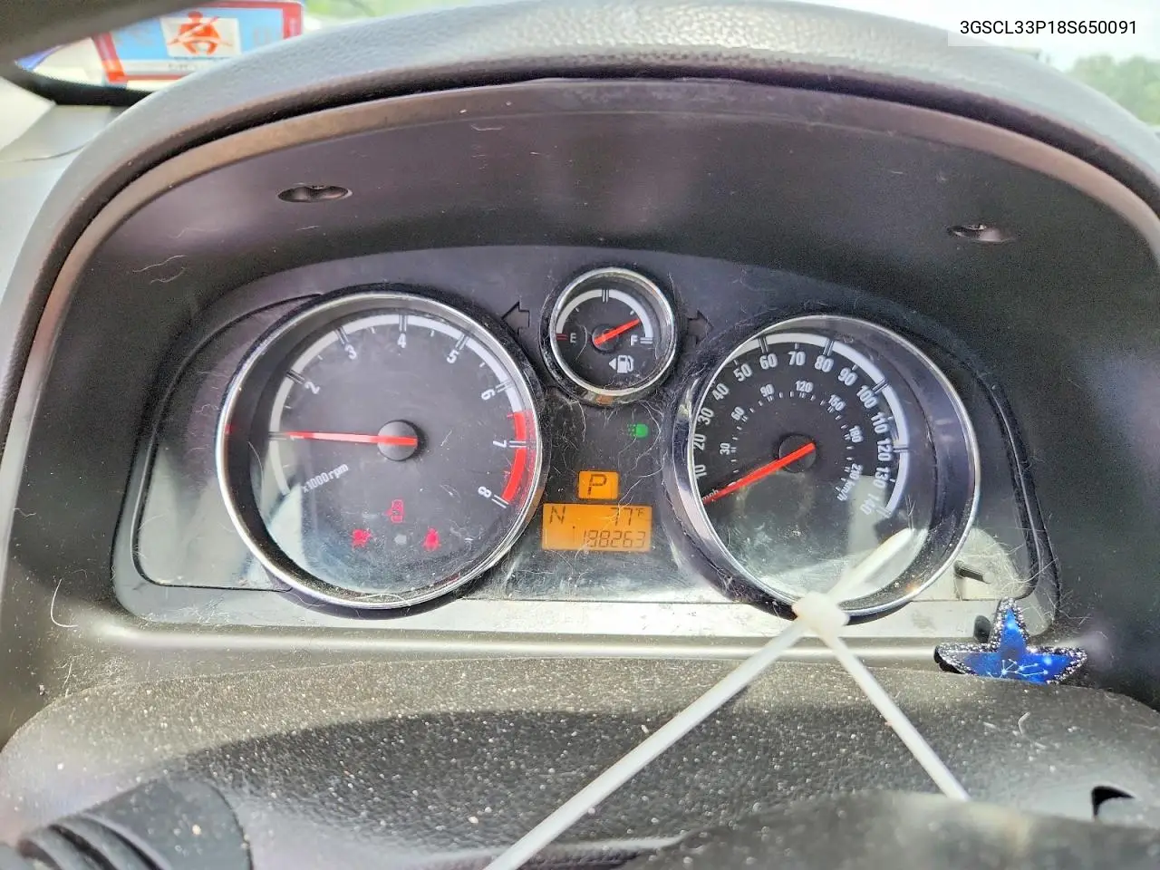 2008 Saturn Vue Xe VIN: 3GSCL33P18S650091 Lot: 57919976