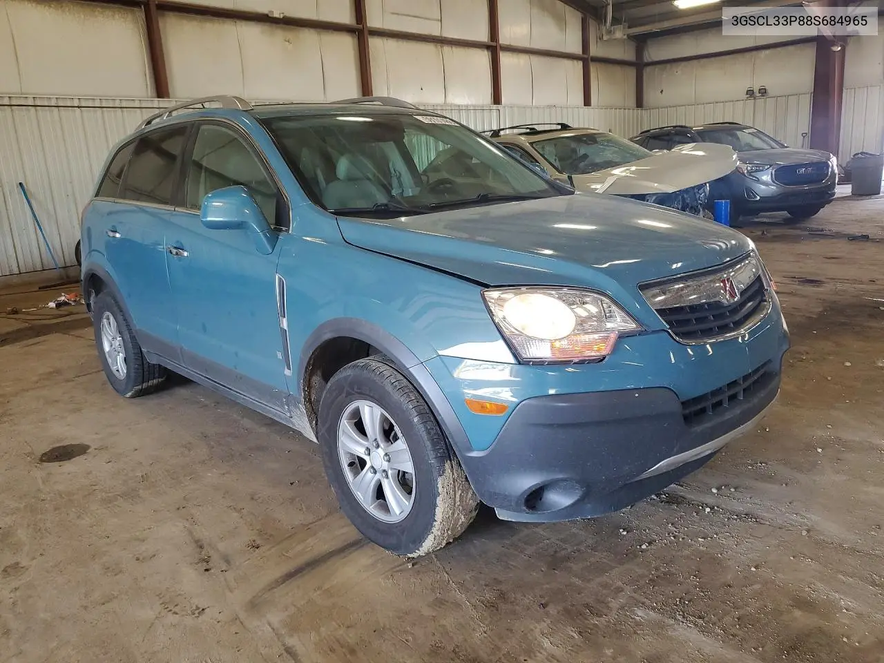 2008 Saturn Vue Xe VIN: 3GSCL33P88S684965 Lot: 59101486