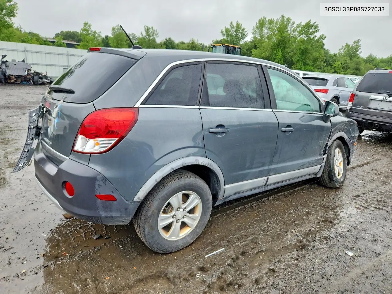 2008 Saturn Vue Xe VIN: 3GSCL33P08S727033 Lot: 59278876