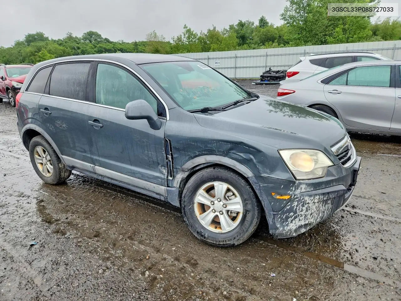 2008 Saturn Vue Xe VIN: 3GSCL33P08S727033 Lot: 59278876
