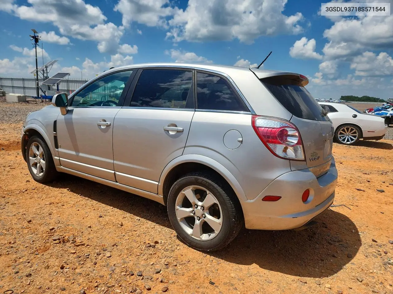 2008 Saturn Vue Redline VIN: 3GSDL93718S571544 Lot: 59334116