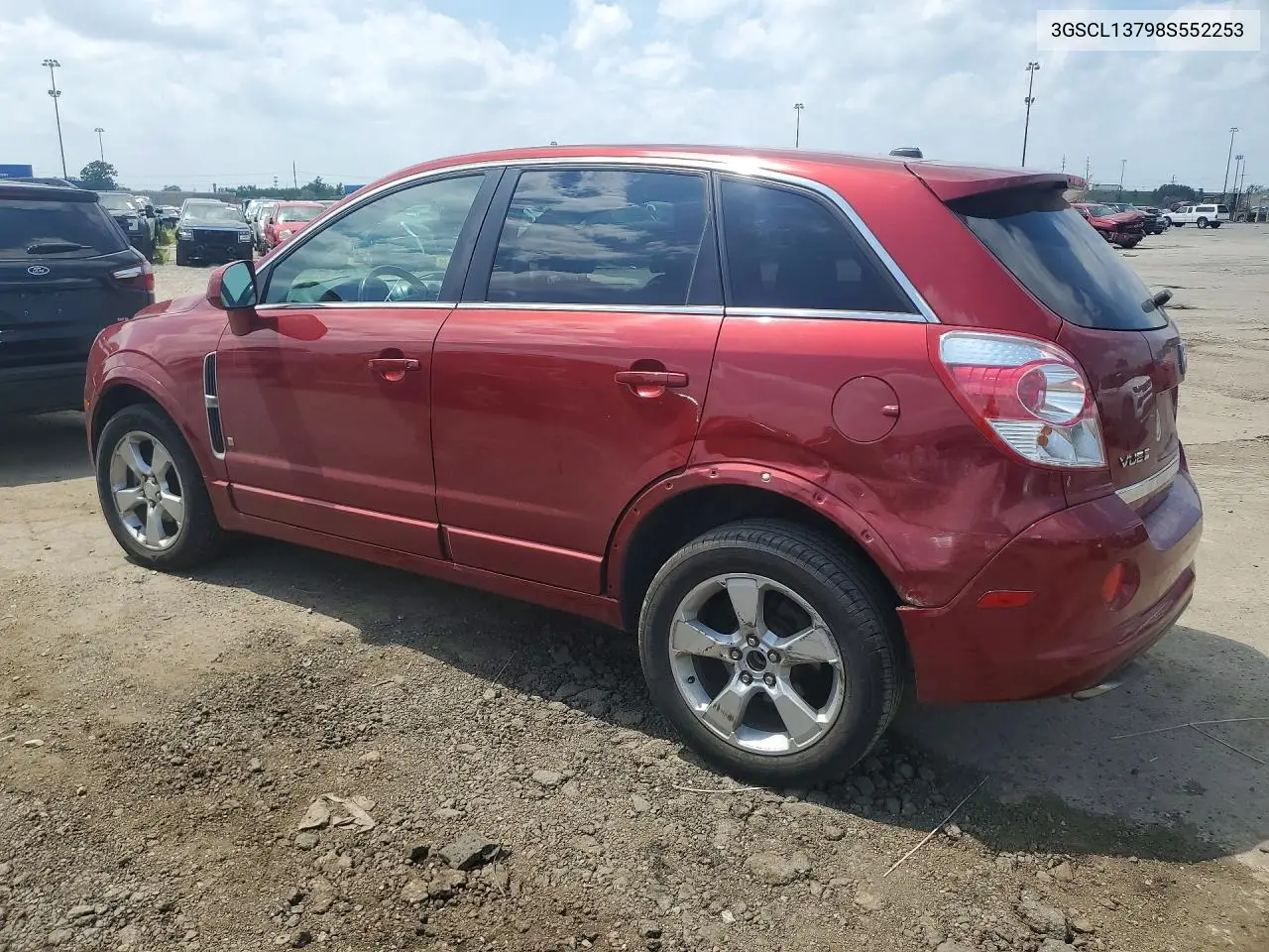 2008 Saturn Vue Redline VIN: 3GSCL13798S552253 Lot: 59600876