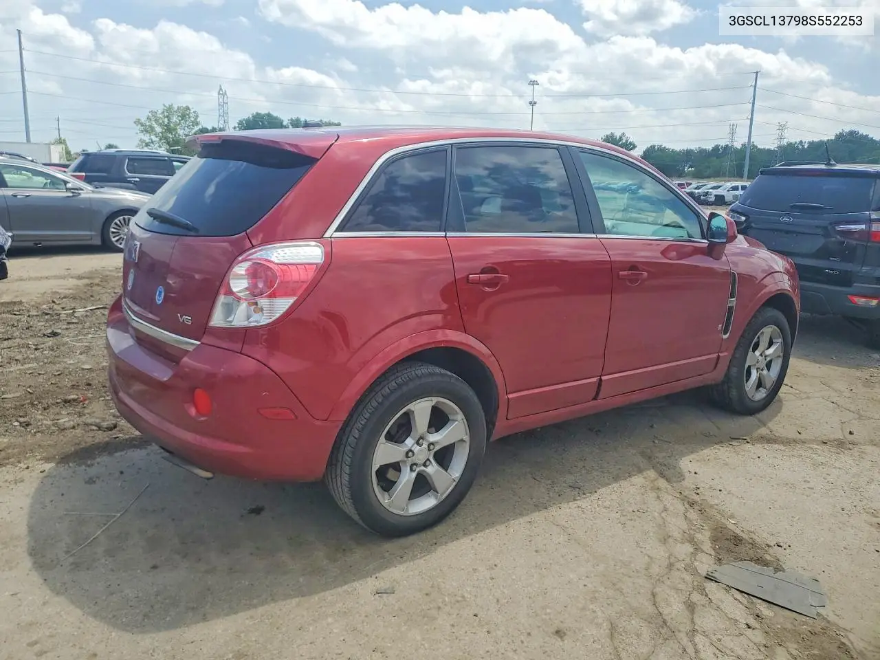 2008 Saturn Vue Redline VIN: 3GSCL13798S552253 Lot: 59600876
