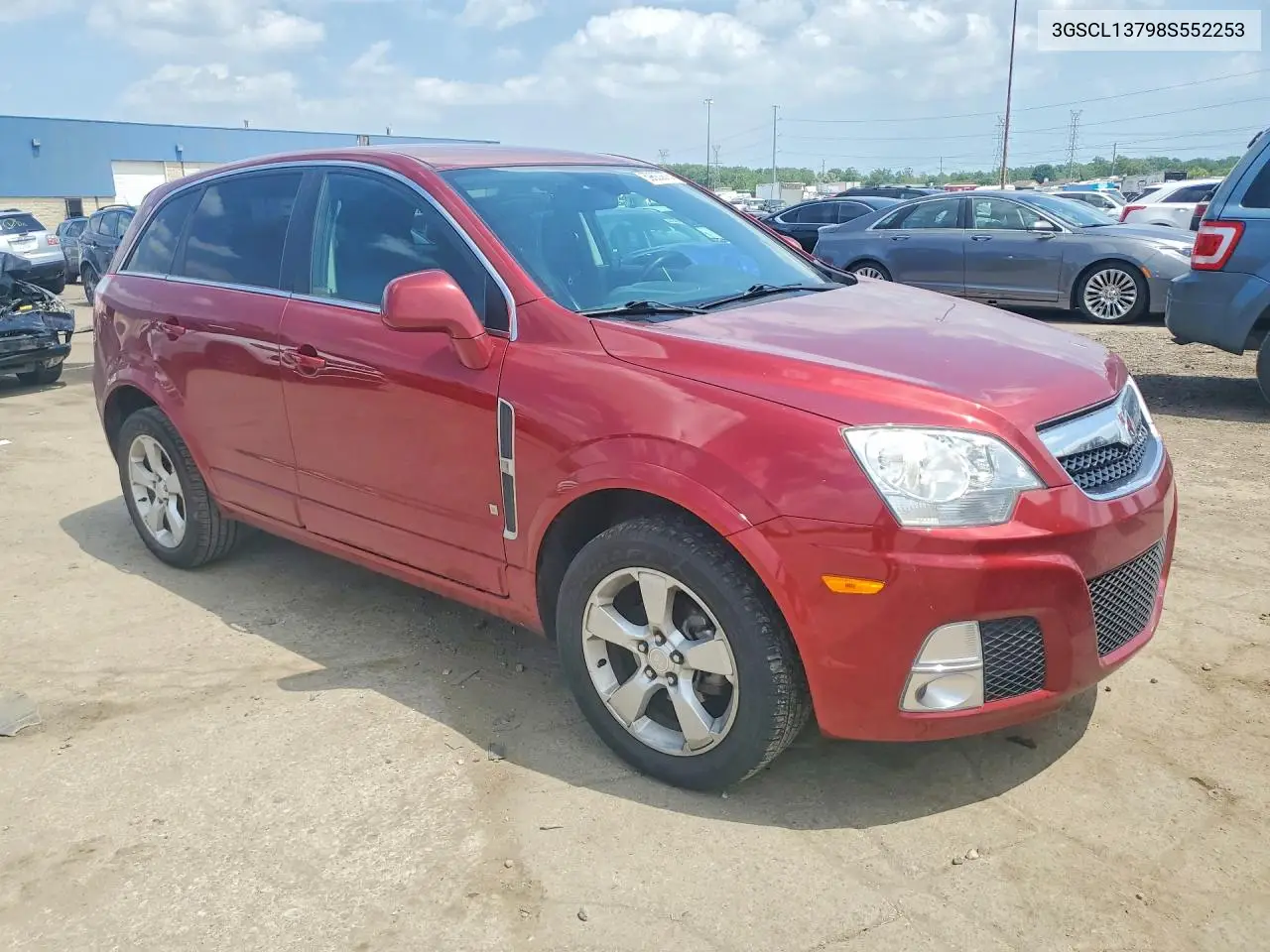 2008 Saturn Vue Redline VIN: 3GSCL13798S552253 Lot: 59600876
