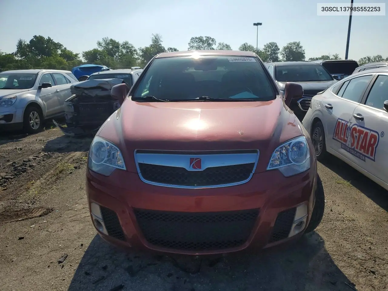 2008 Saturn Vue Redline VIN: 3GSCL13798S552253 Lot: 59600876