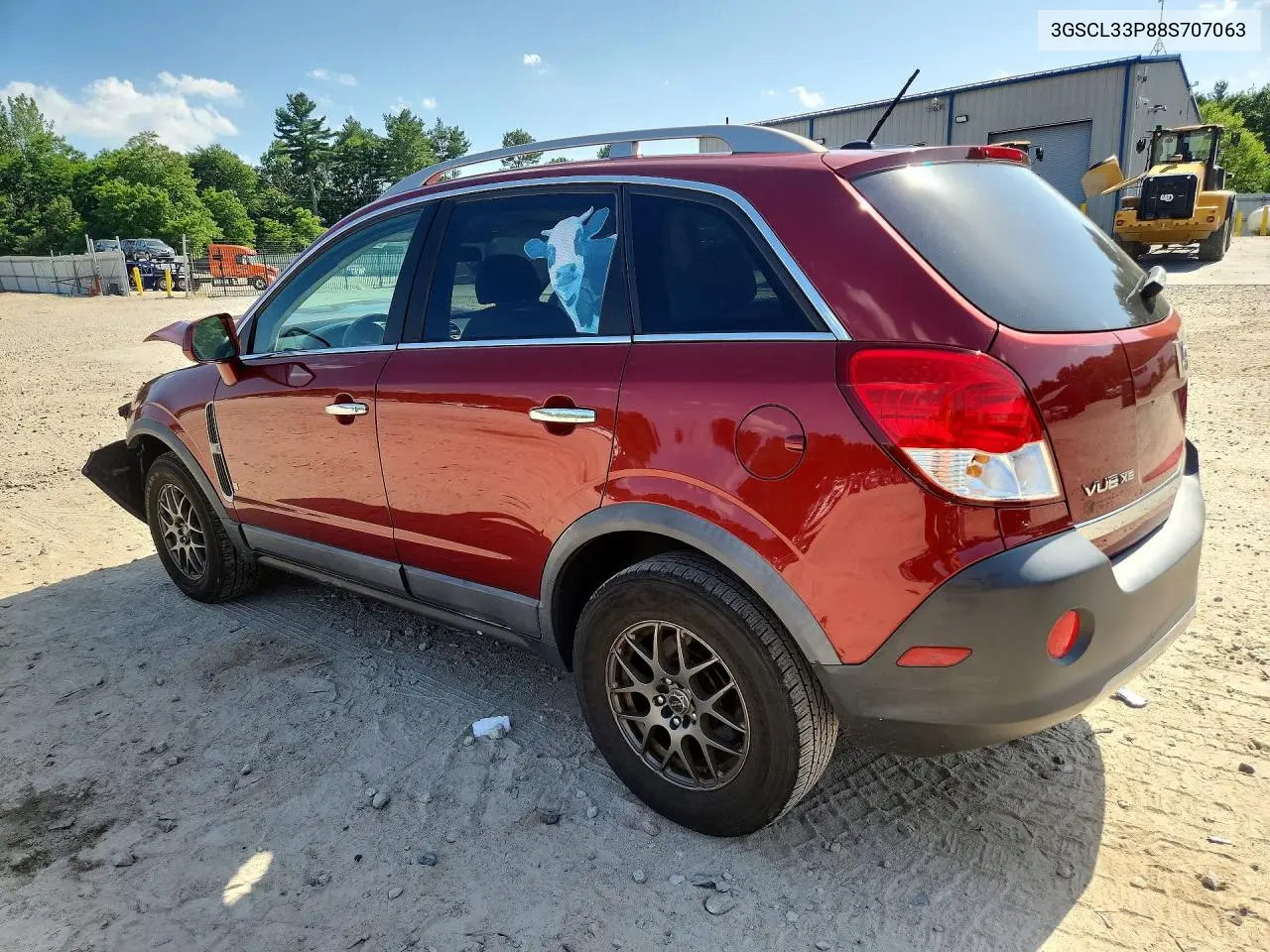 2008 Saturn Vue Xe VIN: 3GSCL33P88S707063 Lot: 59684386
