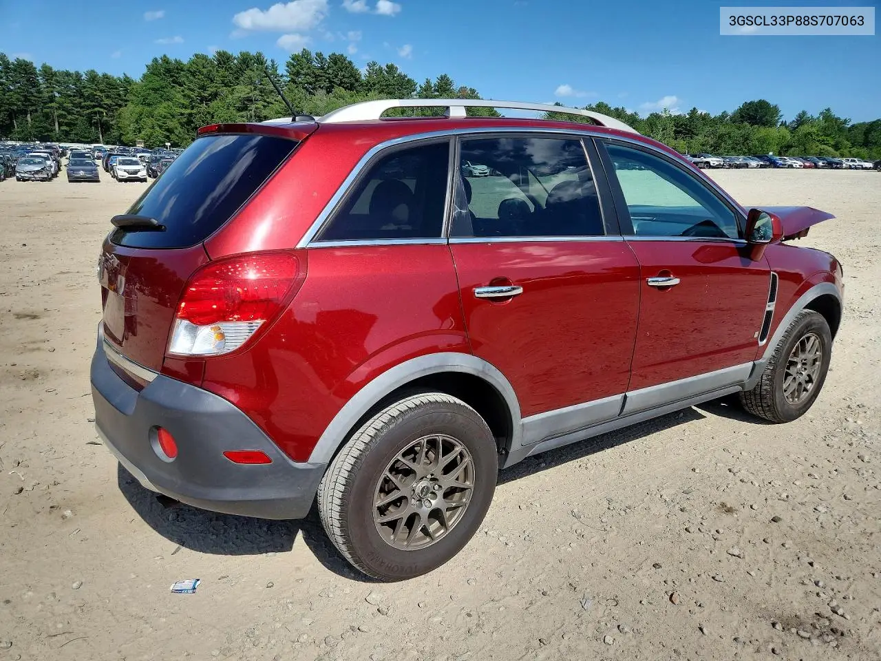 2008 Saturn Vue Xe VIN: 3GSCL33P88S707063 Lot: 59684386