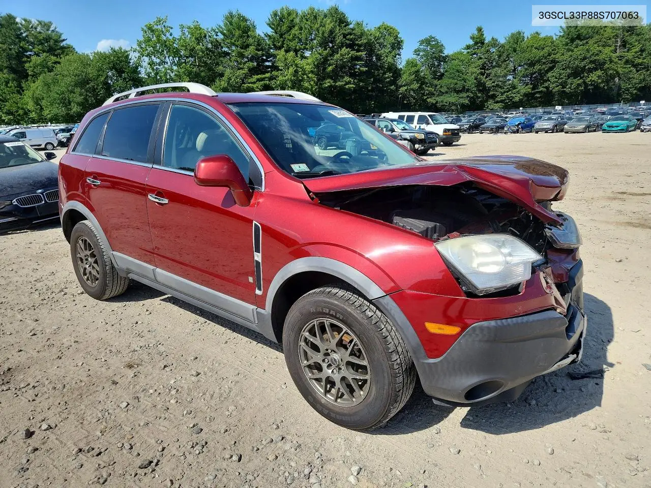 2008 Saturn Vue Xe VIN: 3GSCL33P88S707063 Lot: 59684386
