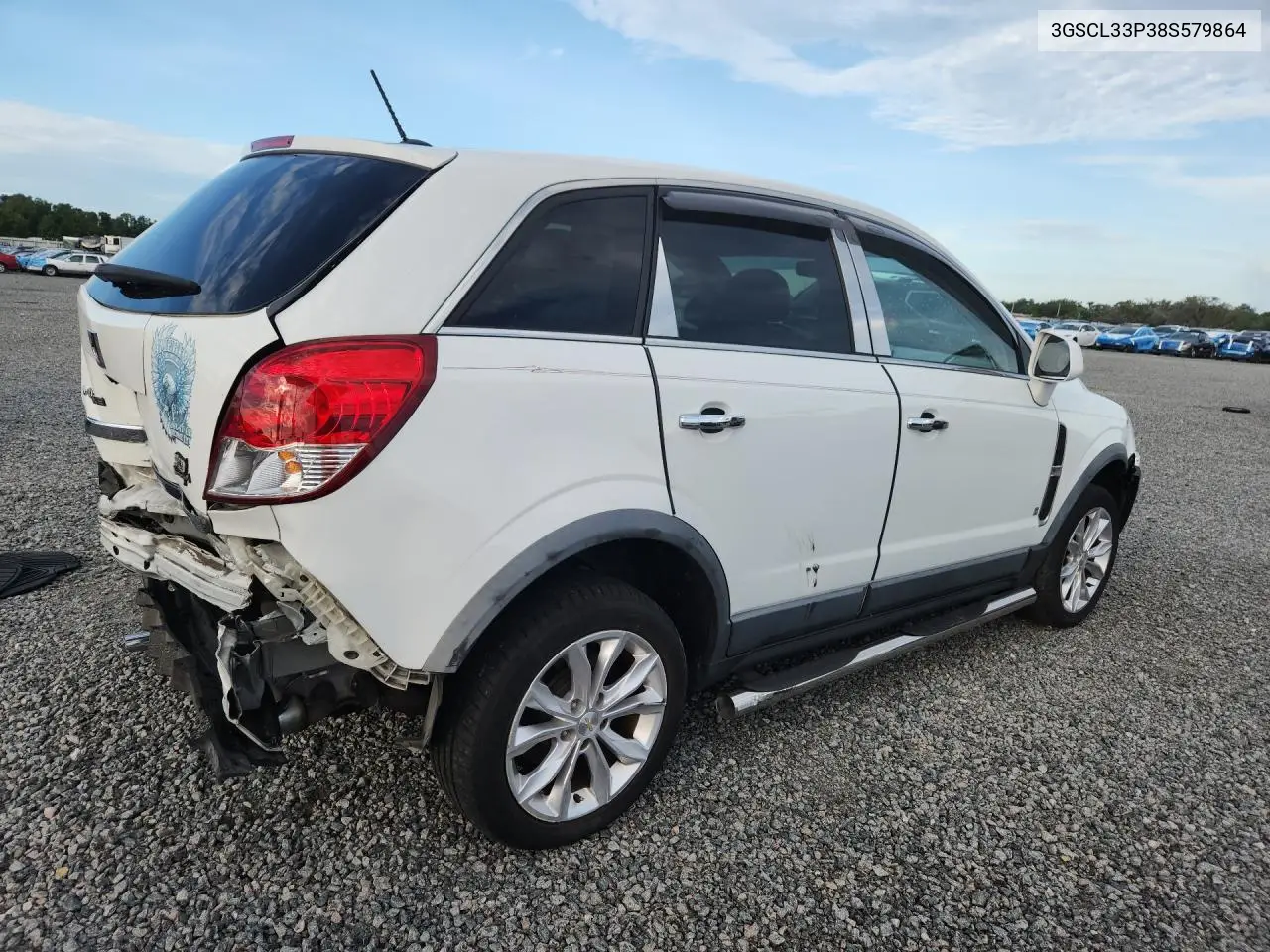 2008 Saturn Vue Xe VIN: 3GSCL33P38S579864 Lot: 59862356
