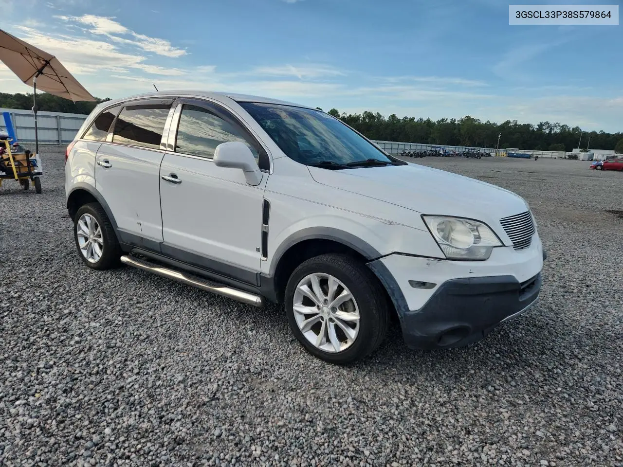 2008 Saturn Vue Xe VIN: 3GSCL33P38S579864 Lot: 59862356