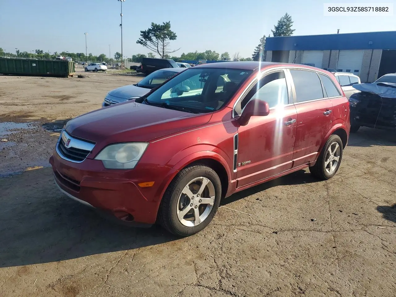 2008 Saturn Vue Hybrid VIN: 3GSCL93Z58S718882 Lot: 60062236