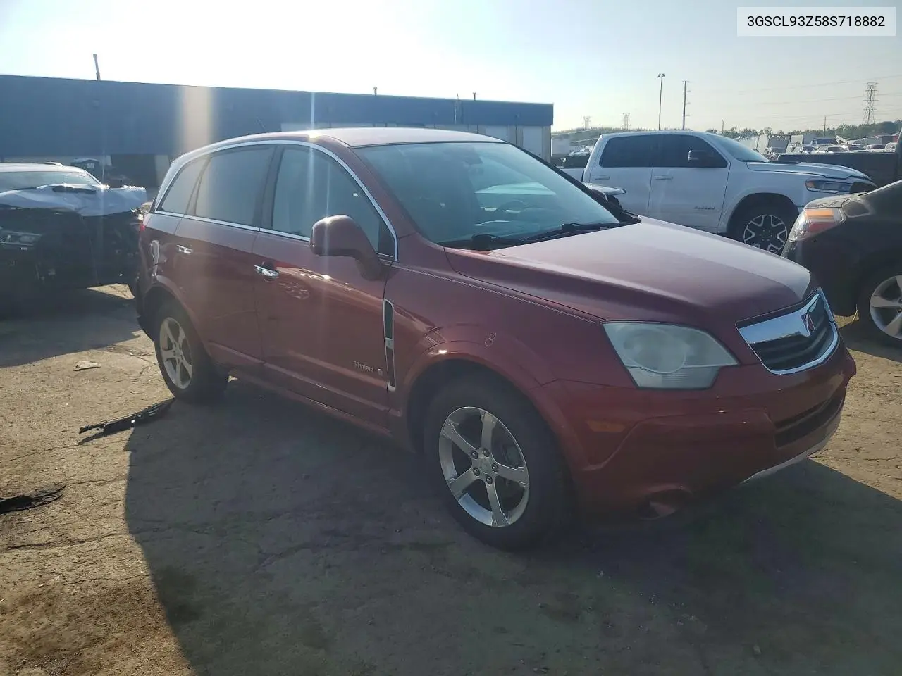 2008 Saturn Vue Hybrid VIN: 3GSCL93Z58S718882 Lot: 60062236