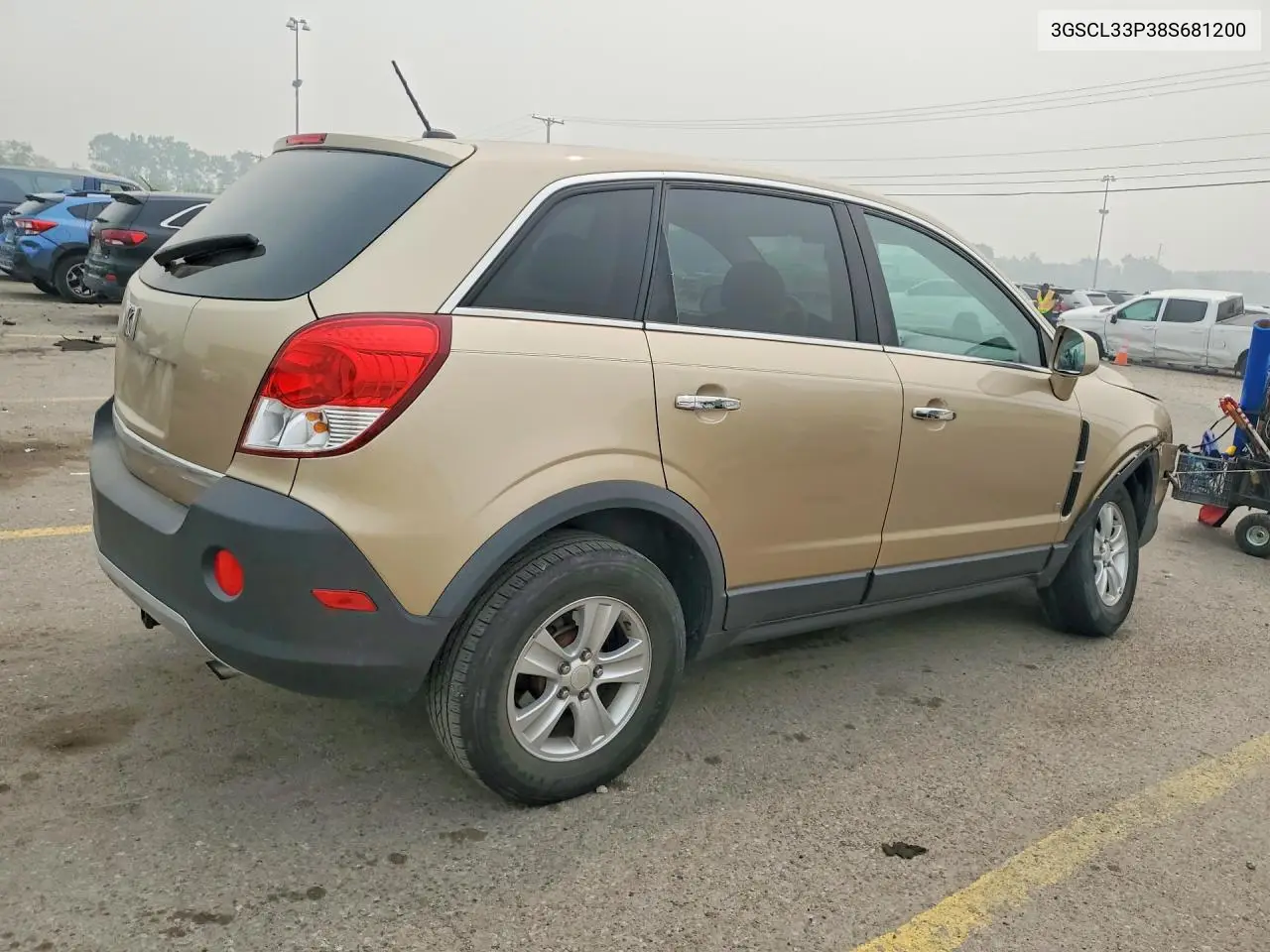 2008 Saturn Vue Xe VIN: 3GSCL33P38S681200 Lot: 60627386