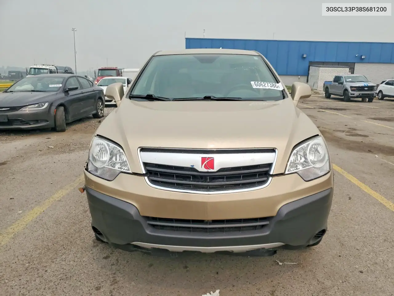 2008 Saturn Vue Xe VIN: 3GSCL33P38S681200 Lot: 60627386