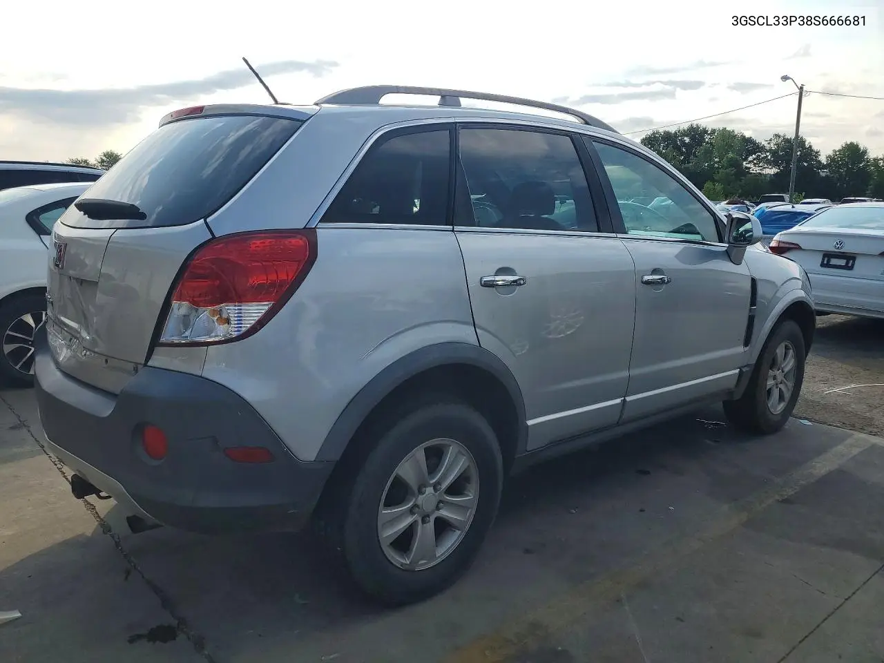 2008 Hond Vue VIN: 3GSCL33P38S666681 Lot: 61069646