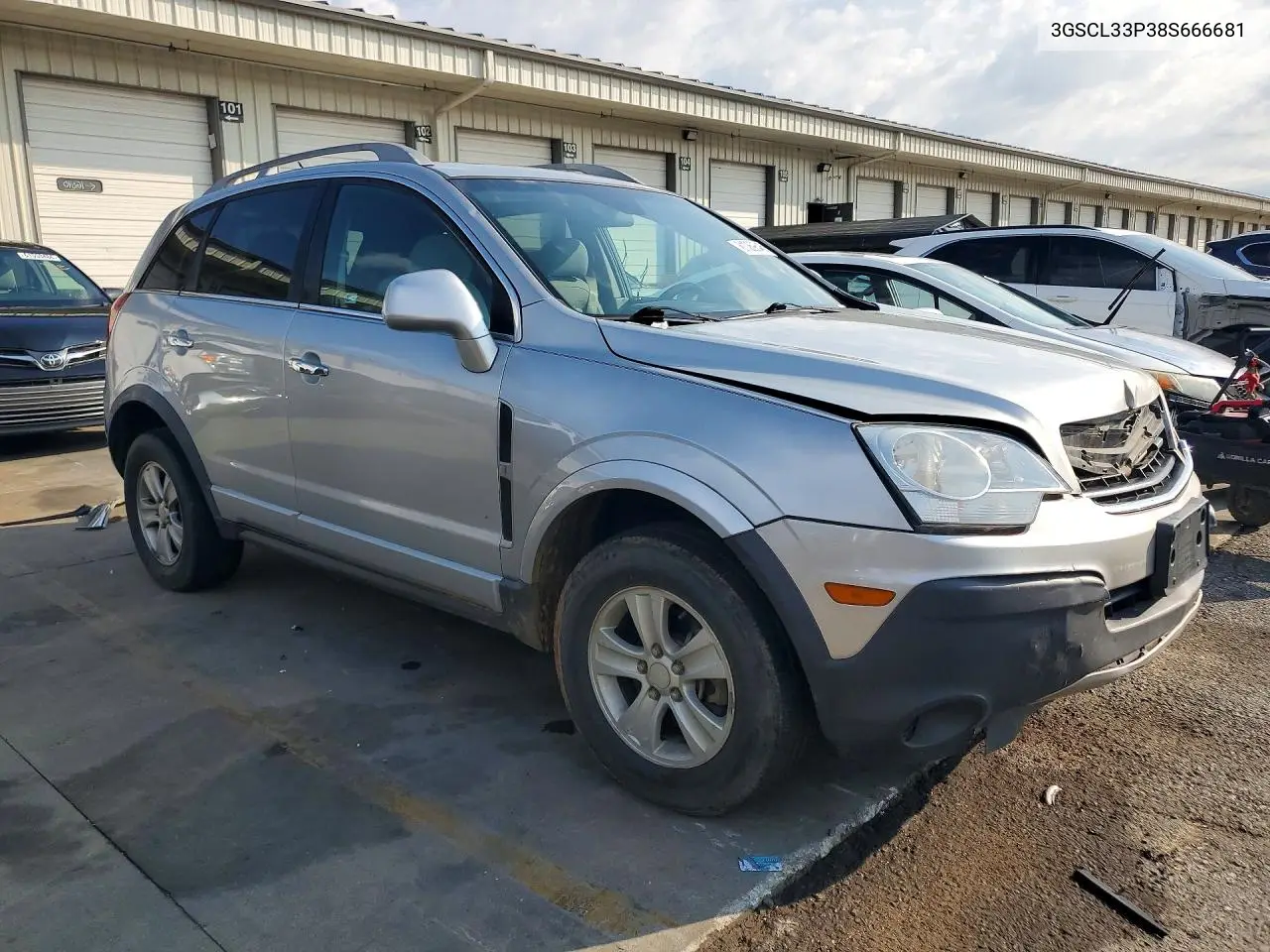 2008 Hond Vue VIN: 3GSCL33P38S666681 Lot: 61069646